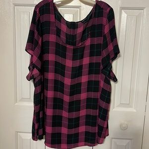 Plus Size - Abbey Georgette Button Back Blouse - Torrid